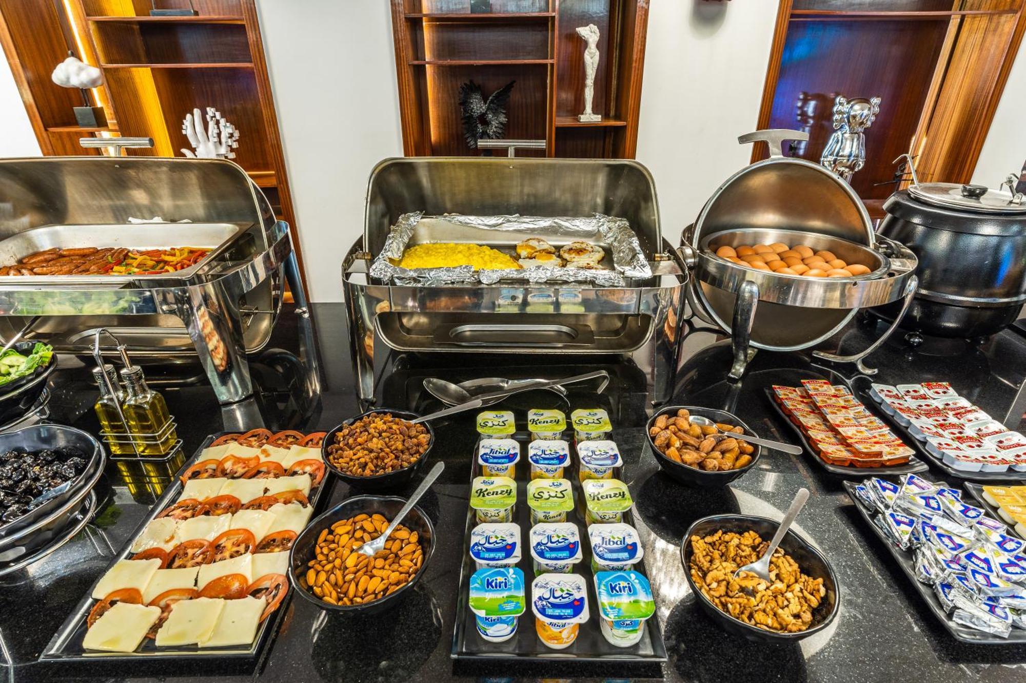 One Hotel カサブランカ エクステリア 写真 A breakfast buffet at a hotel